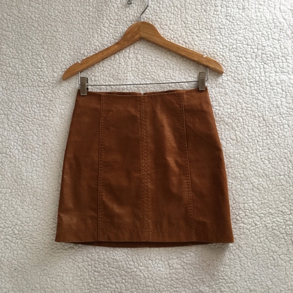 modern femme vegan mini skirt